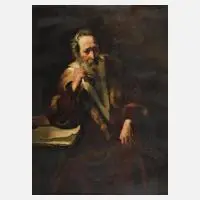 Theodor Matthei, Apostel Thomas nach Maes, Öl auf Leinwand