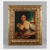 W. Schwarz, Marguerite Gardiner nach Lawrence, Öl auf Leinwand