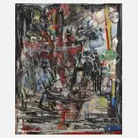 "Blumenstück" by Feliks Büttner, Öl auf Leinwand, sold Mar 2024