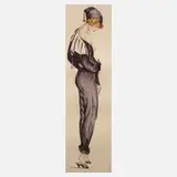 Max Brüning, "Der violette Pyjama"