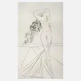 "Venus" by Salvador Dalí, Radierung mit dezentem Plattenton auf Velin, sold Mar 2024