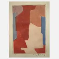Serge Poliakoff, Komposition, Radierung