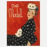 Irena von Rügen, "Das Modell", Aquarell und Deckfarben über Blei auf Papier
