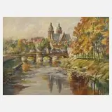 C. Freytag, Alt-Plauen, Öl auf Leinwand