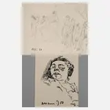 Albert Hennig, Zwei Studienblätter