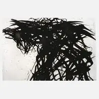 Prof. Max Uhlig, "La Vigne II", Radierung auf Bütten mit dem vollen Rand und leichtem Plattenton