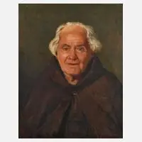 Cesare Caroselli, Mönchsportrait, Öl auf Leinwand