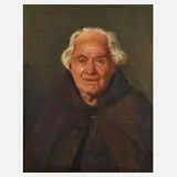 Cesare Caroselli, Mönchsportrait, Öl auf Leinwand