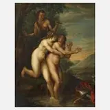 Kopist Ende 19. Jh., Salmakis und Hermaphroditus, Kupferstich