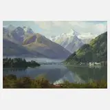 Rudolf Ferbus, Zell am See, Öl auf Leinwand