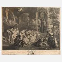 Der Liebestempel by Louis Simon Lempereur, sold Feb 2024