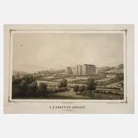 Wilhelm v. Doderer, K&K Kadetteninstitut Eisenstadt, Farblithographie