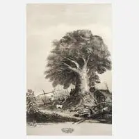 Carlos Morel, "El Ombú", Lithografen