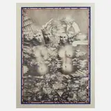 Prof. Albin Brunovský, "Sestry e Fontinebleau II", 1974, Farblithographie auf leichtem Karton