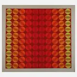 Ivan Picelj, Op-art, Farbserigraphie auf leichtem Karton
