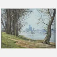 Ansicht Köln by Franz Josef Blaschke, sold Feb 2024