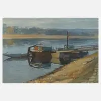 Hermann Kohlmann, Partie an der Elbe