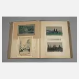 R. Klaus, Studienmappe mit Dresden-Ansichten, Farbkreide auf Papier