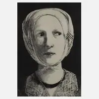 Sven Pfefferkorn, "Georges de La Tour", Lithographie