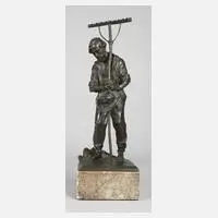 Paul Ludwig Kowalczewski, Vor der Ernte, Bronze