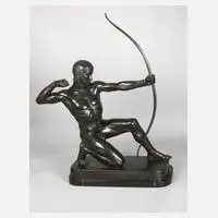 Rudolf Kaesbach, Bogenschütze, Bronze