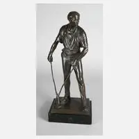 Gerhard Janensch, Hüttenarbeiter, 1926, Bronze