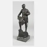 Johannes Götz, Miniatur des Hermann von Wissmann, Bronze