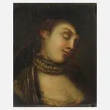 Pietro Rotari, Schlafende Schönheit, Öl auf Leinwand