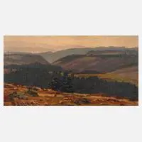 Hermann Dischler, Schwarzwald-Landschaft, 1885, Öl auf Leinwand