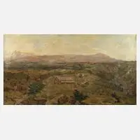 Max von Pechmann, Gefangenenlager in Afrika, pastelltonig