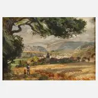 Carl Wilhelm Zimmer, Ansicht Bad Kösen, 1915