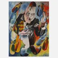 A. W. Titow, "Con Brio", Tempera auf Leinwand