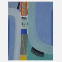 Prof. Max Ackermann, "Glückliche Begegnung IV", 1975, Pastellarbeiten