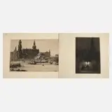 Walter Zeising, zwei Radierungen Dresden