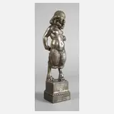 Hans Klett, kleiner Satyr, Bronze