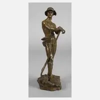 Charles Octave Levy, "Faneur", Bronze