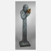 Christian Paschold, "Die goldene Maske", Bronze