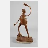 Heinrich Kirchner, "Wanderer Mensch, er sieht das helle Licht", Bronze