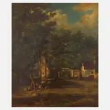 Jules Dupré, Am Dorfbrunnen