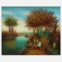 Mirko Horvat, Jäger am See, 1980