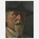 Josef Wagenbrenner, Selbstportrait, 1938, Fotografie