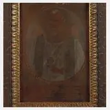 Johann Pfann Ii., Druckplatte Portrait Gregor Queck, Kupferstichplatte