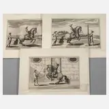 Peter Troschel, Blätter zur Reitschule, Kupferstiche