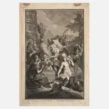 Jan Wandelaar, Allegorische Darstellung, 1721, Radierung