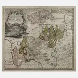 Homanns Erben, Kupferstichkarte Vogtland, Kupferstich