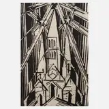 Lyonel Feininger, "Die Kathedrale"
