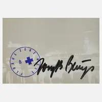 Prof. Joseph Beuys, Heidelberg, Offsetdruck