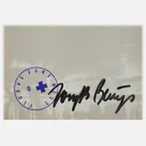 Prof. Joseph Beuys, Heidelberg, Offsetdruck