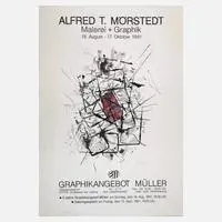 Alfred Traugott Mörstedt, Unikatäres Plakat, Offset