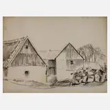 Alfred Tröger, Bauerngehöft, Kohle